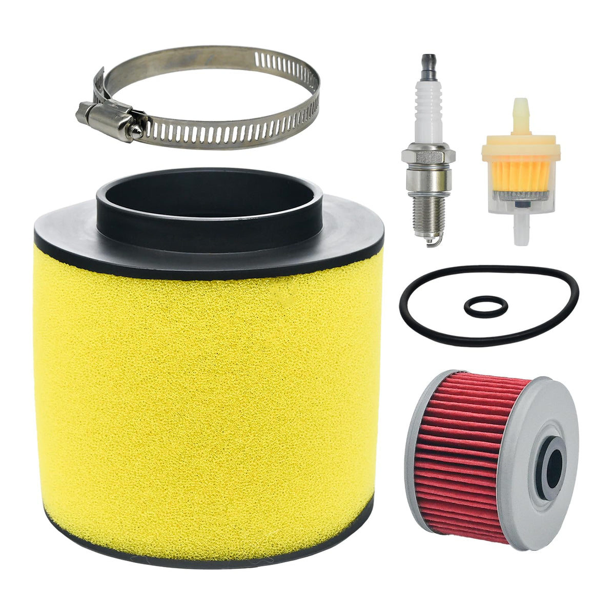 Eamonhigh Foreman 450 air filter replacement for cleaner intake and longer engine life.