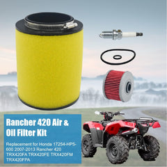 Eamonhigh Rancher 420 spark plug ensures dependable starts.