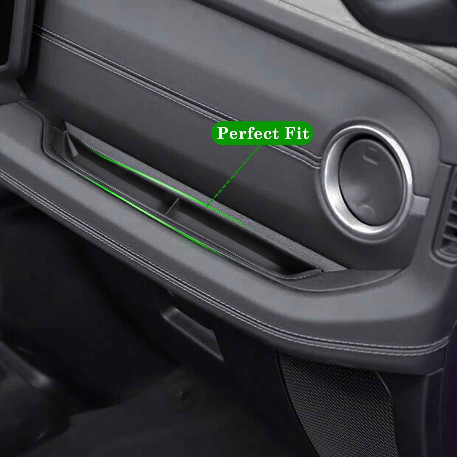 Eamplest ABS plastic construction for rugged Jeep interior accessories