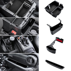 Eamplest center console organizer for Jeep Wrangler JL/JLU keeps essentials within easy reach.
