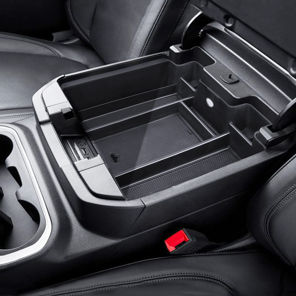 Eamplest center console tray fitment for Sierra/Silverado enhances cockpit organization