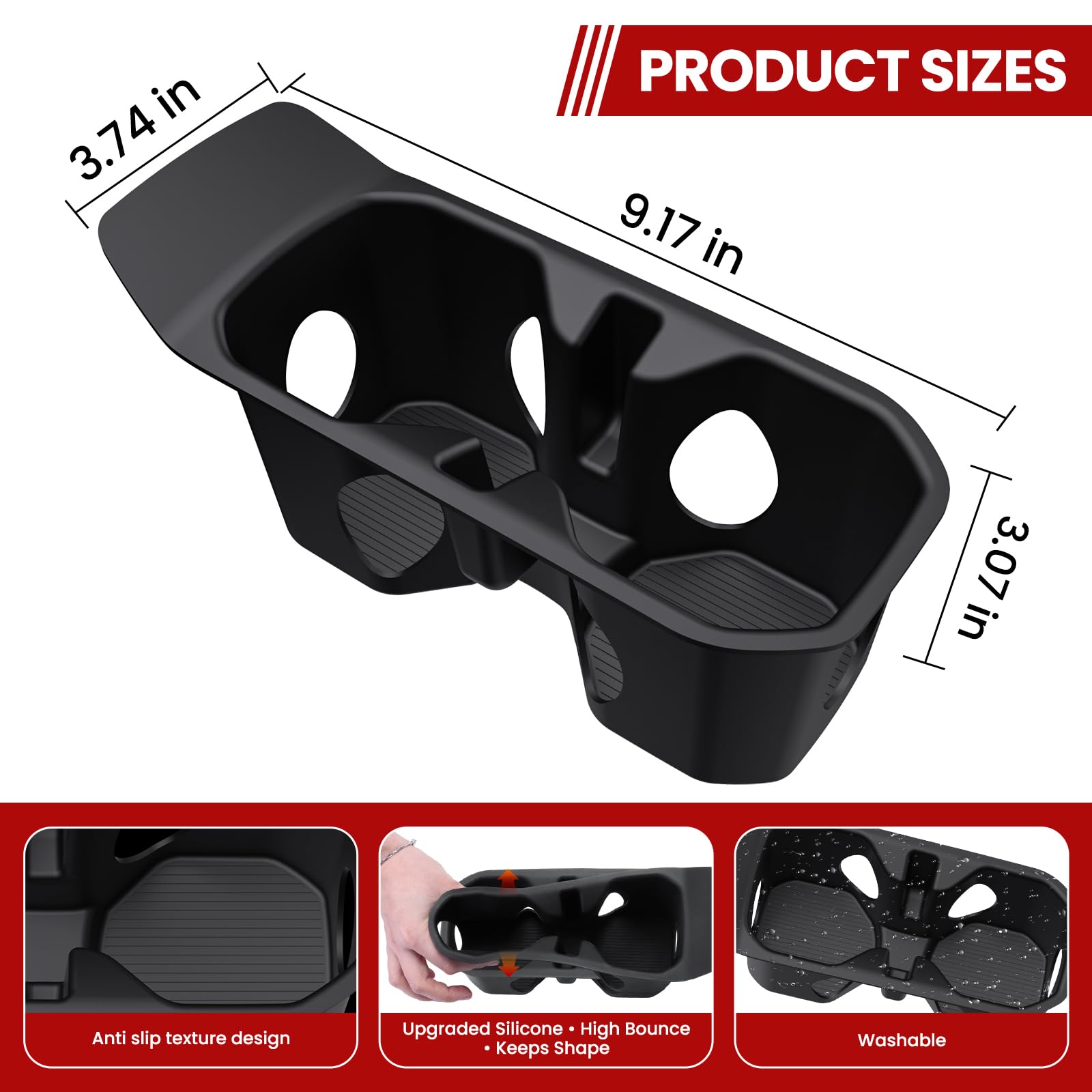 Eamplest compatibility for Jeep Wrangler JL/JLU and Gladiator 2020–2025 ensures a proper fit.