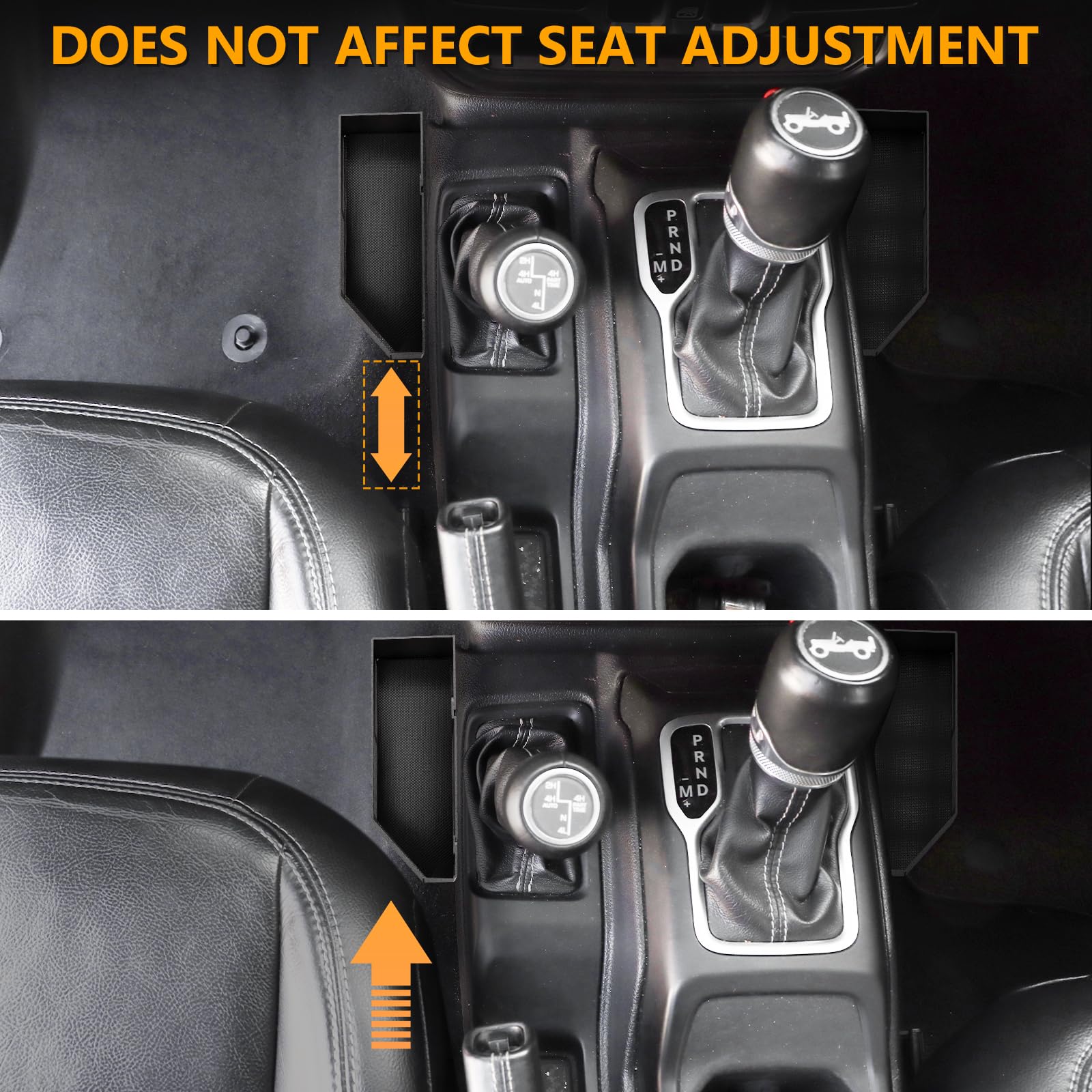 Eamplest easy no-drill installation using factory holes on Jeep Wrangler