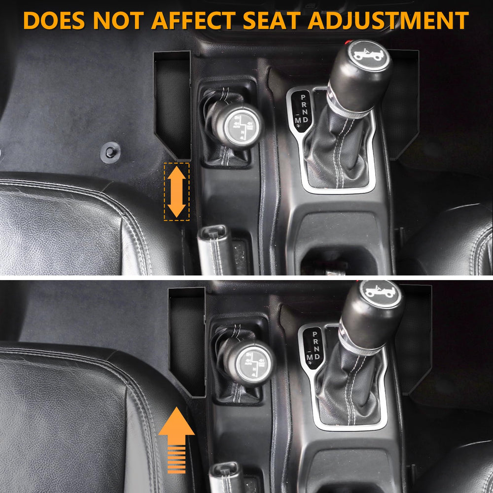 Eamplest easy no-drill installation using factory holes on Jeep Wrangler