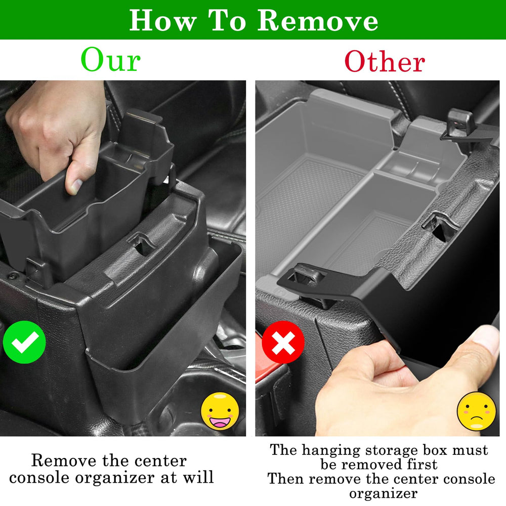Eamplest gear shift side tray improves organization around the shifter area