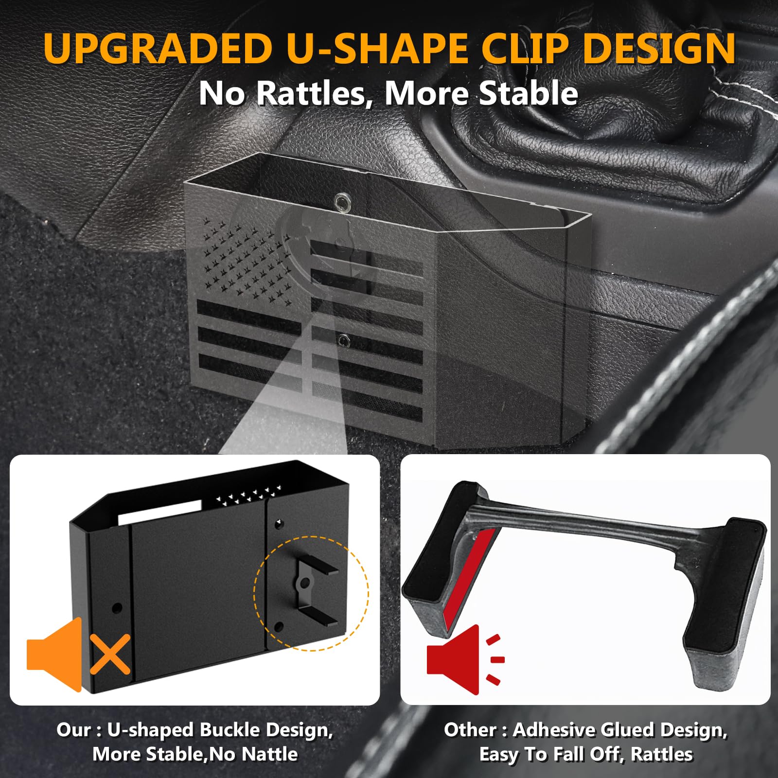 Eamplest silicone padding bottom protects stored items from scratches