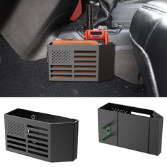 Eamplest gear shift center console organizer installed in Jeep Wrangler JL/JLU for easy access