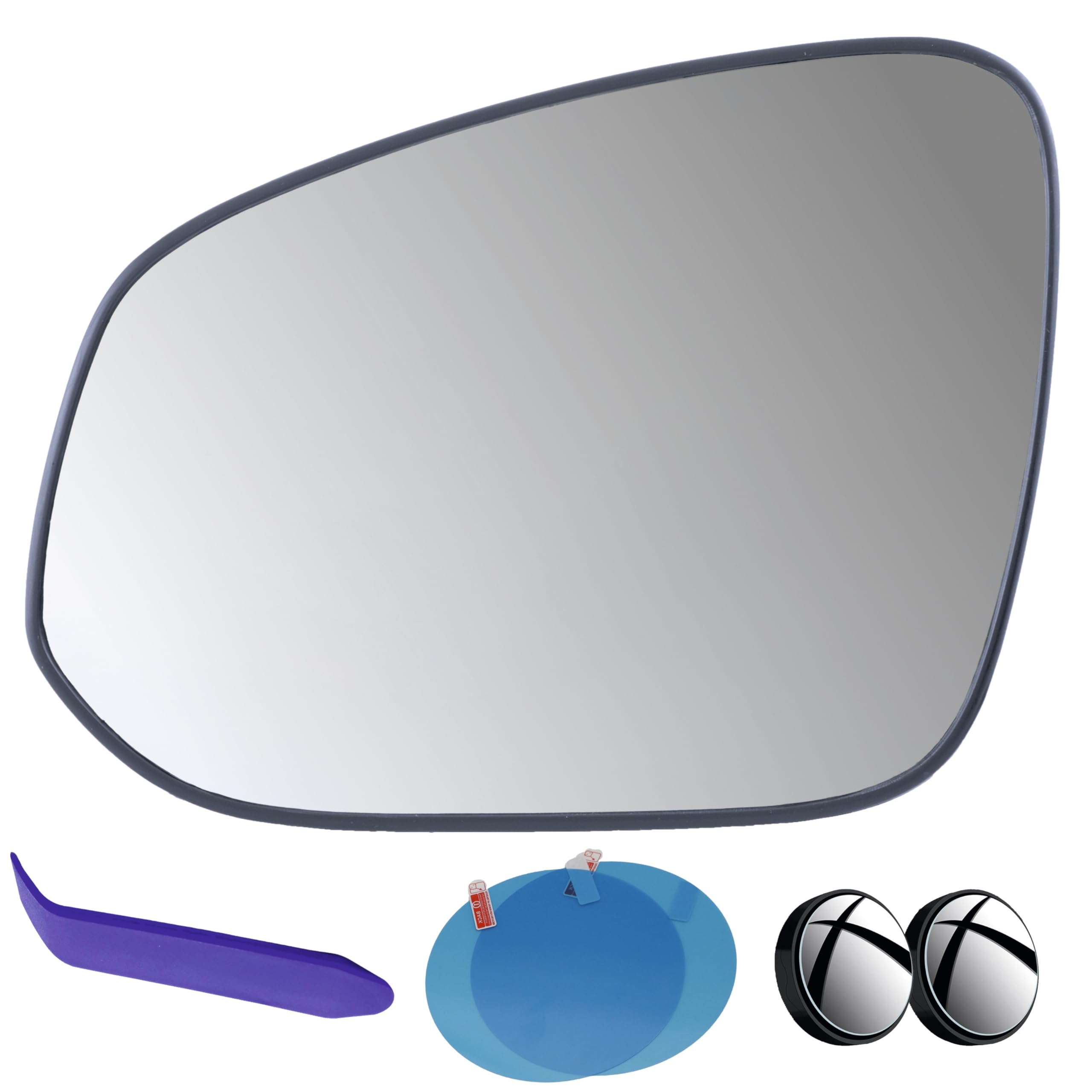 EAP driver side mirror glass left view improves lane changes