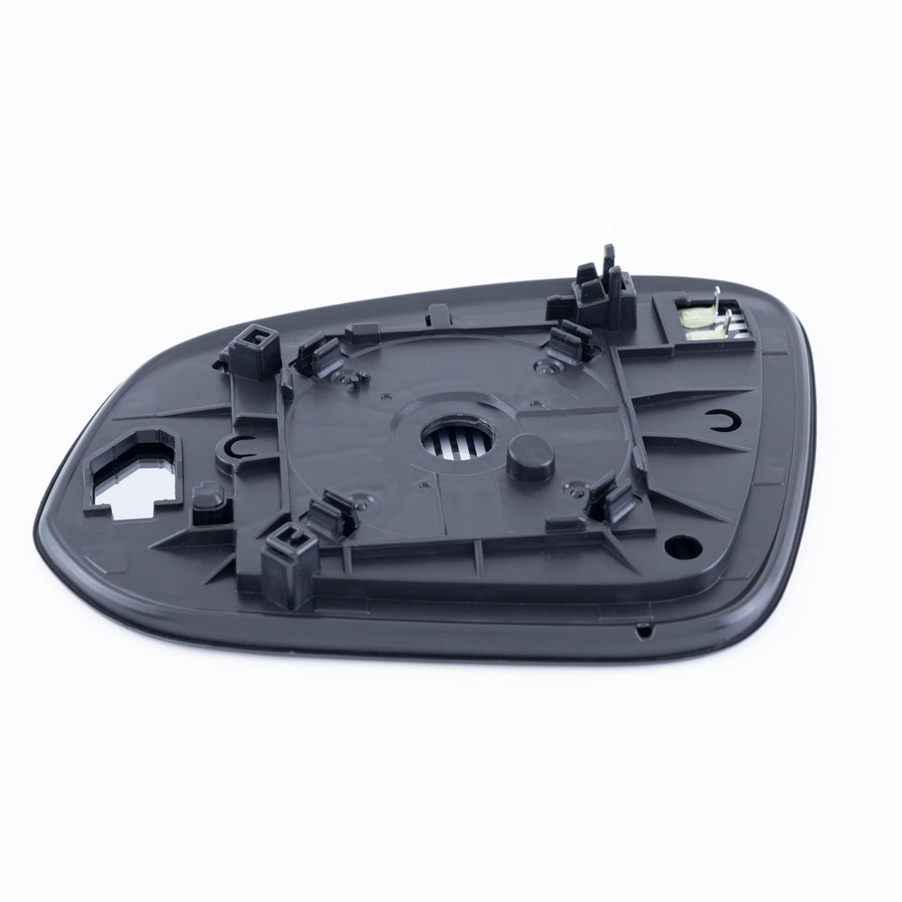 EAP heated passenger side mirror glass for enhanced visibility in rain