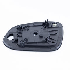 EAP heated passenger side mirror glass for enhanced visibility in rain