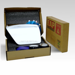 EAP heated mirror glass with defrost for fog-free visibility on cool days.