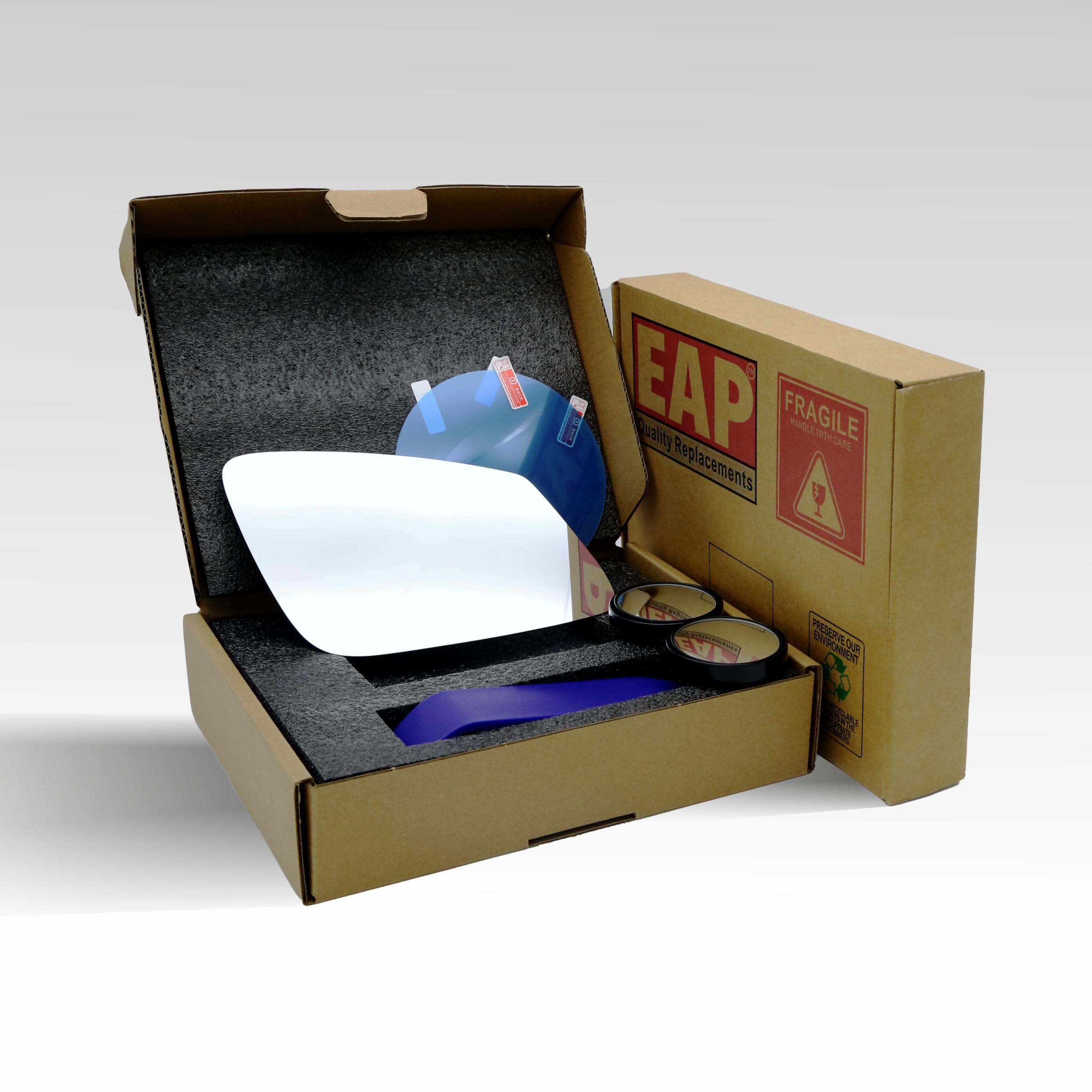 EAP pry tool assists easy removal and replacement