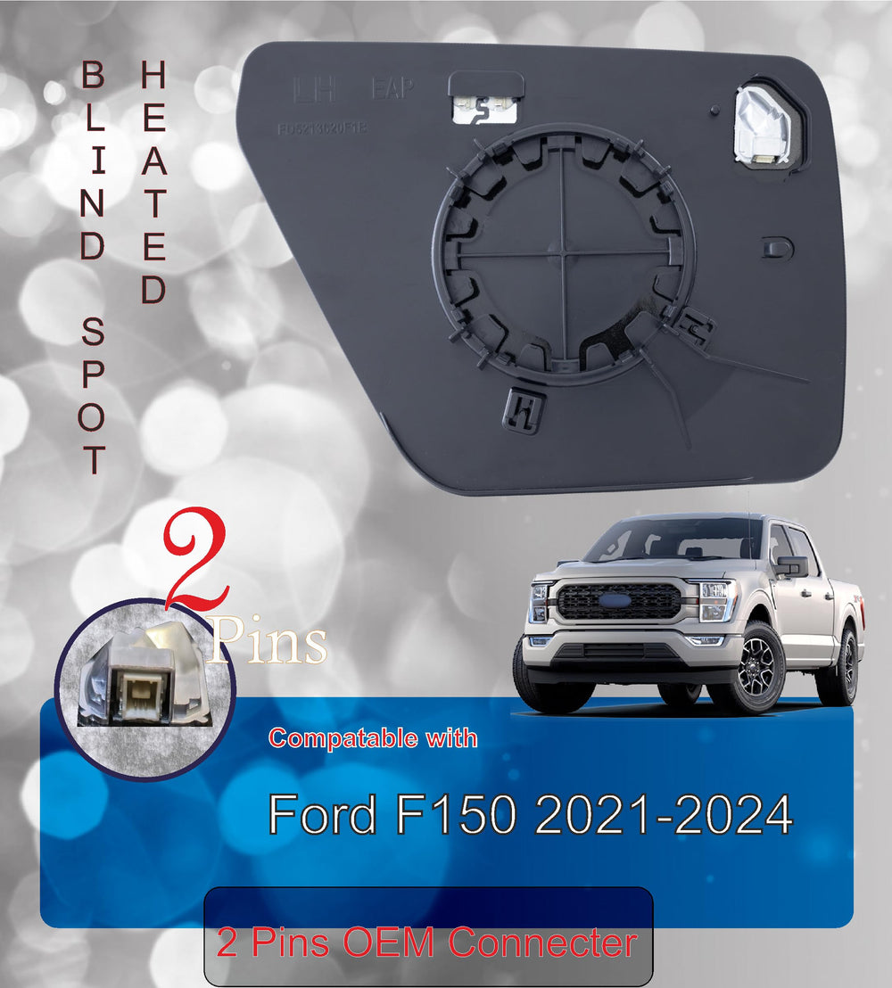 EAP mirror glass with anti-fog film supports rain-day clarity.