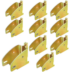 Eapele E-Track wood beam end socket assembly for cargo mounting
