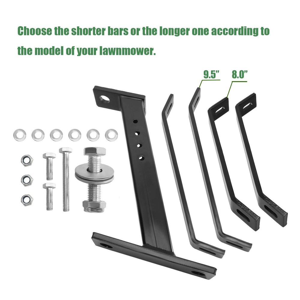 Close-up of Eapele solid iron construction on trailer hitch