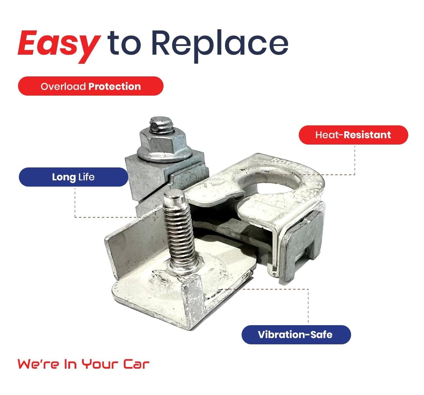 EAPP M6 nut included for quick installation.