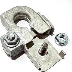 EAPP negative terminal connector front view demonstrates precise OE-style fit for secure grounding.