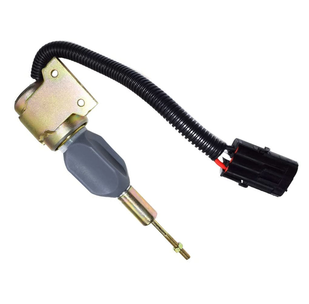Earlyred 3932529 solenoid side view with rugged housing for heavy machinery.