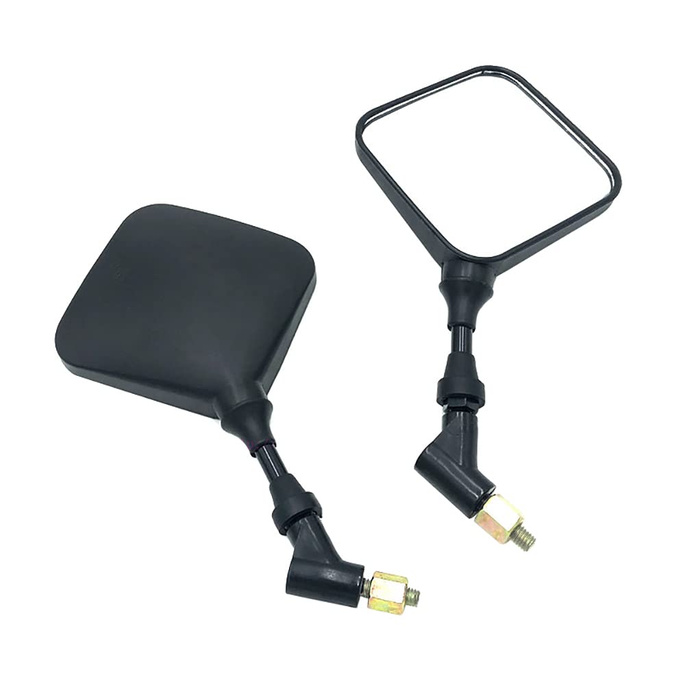 Earlyred dual sport mirror right view offering steady rear awareness during high-speed descents.