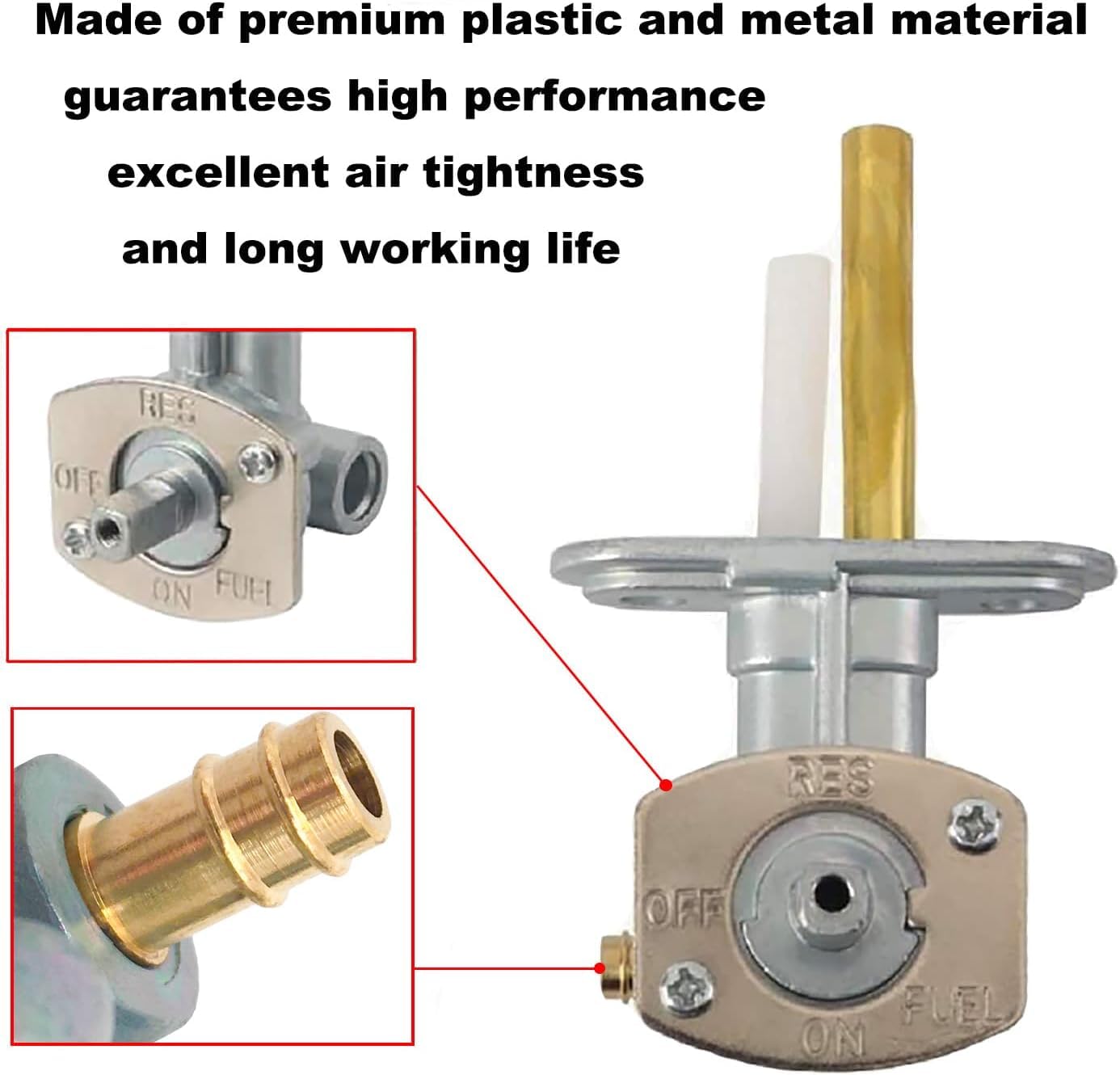 Earlyred fuel filter included for cleaner fuel flow