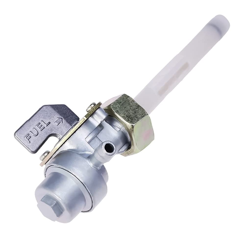 Earlyred gas tank valve detail highlights 18mm threads for secure fit