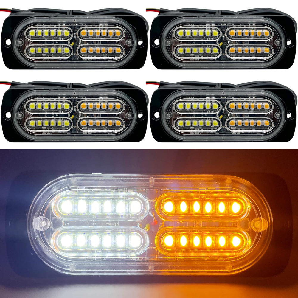 Ease2U E 24-LED emergency strobe light front view for high-visibility signaling.