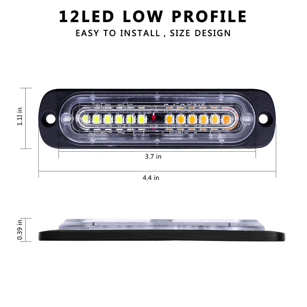Ease2U E LED strobe eight-pattern switch for versatile signaling