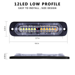 Ease2U E LED strobe eight-pattern switch for versatile signaling