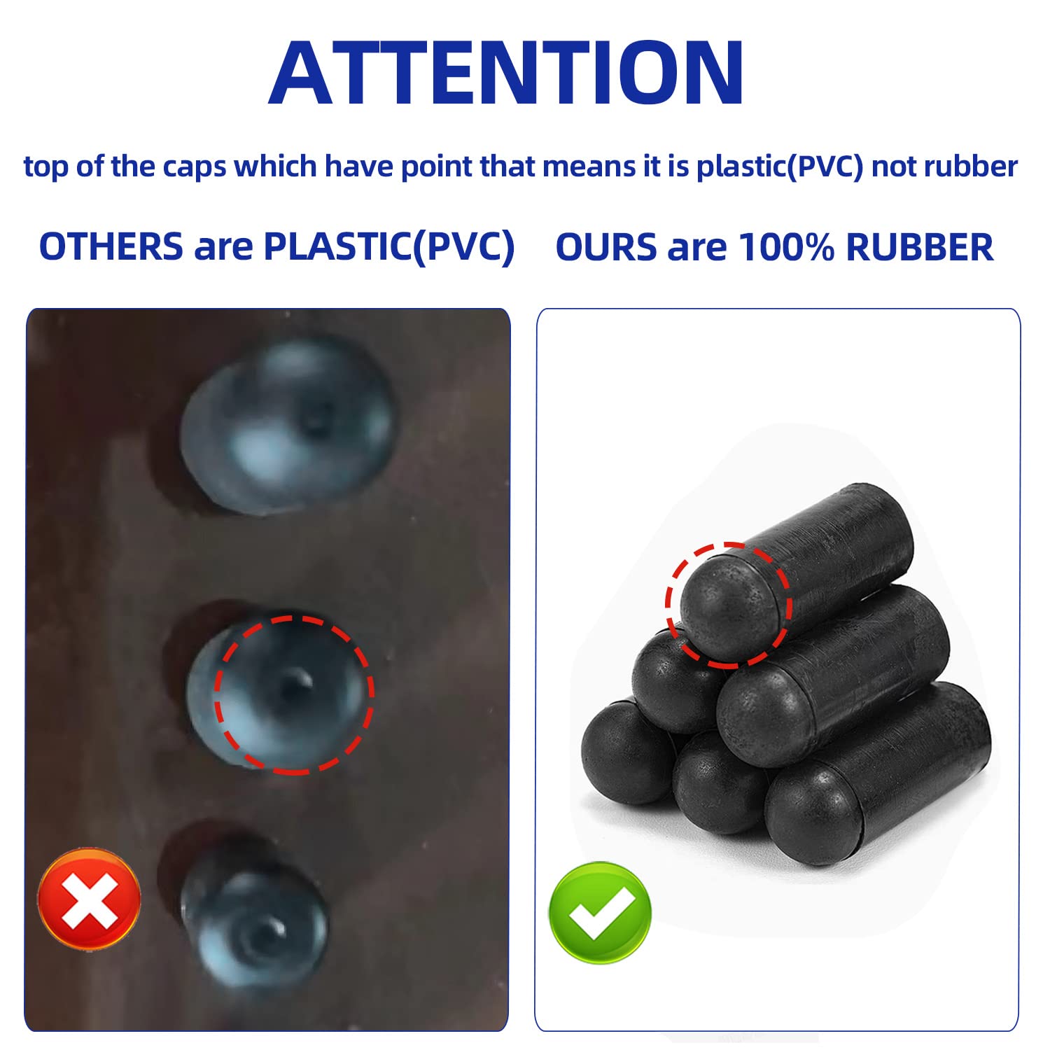 Easily carburetor-manifold caps in use sealing ports during maintenance.