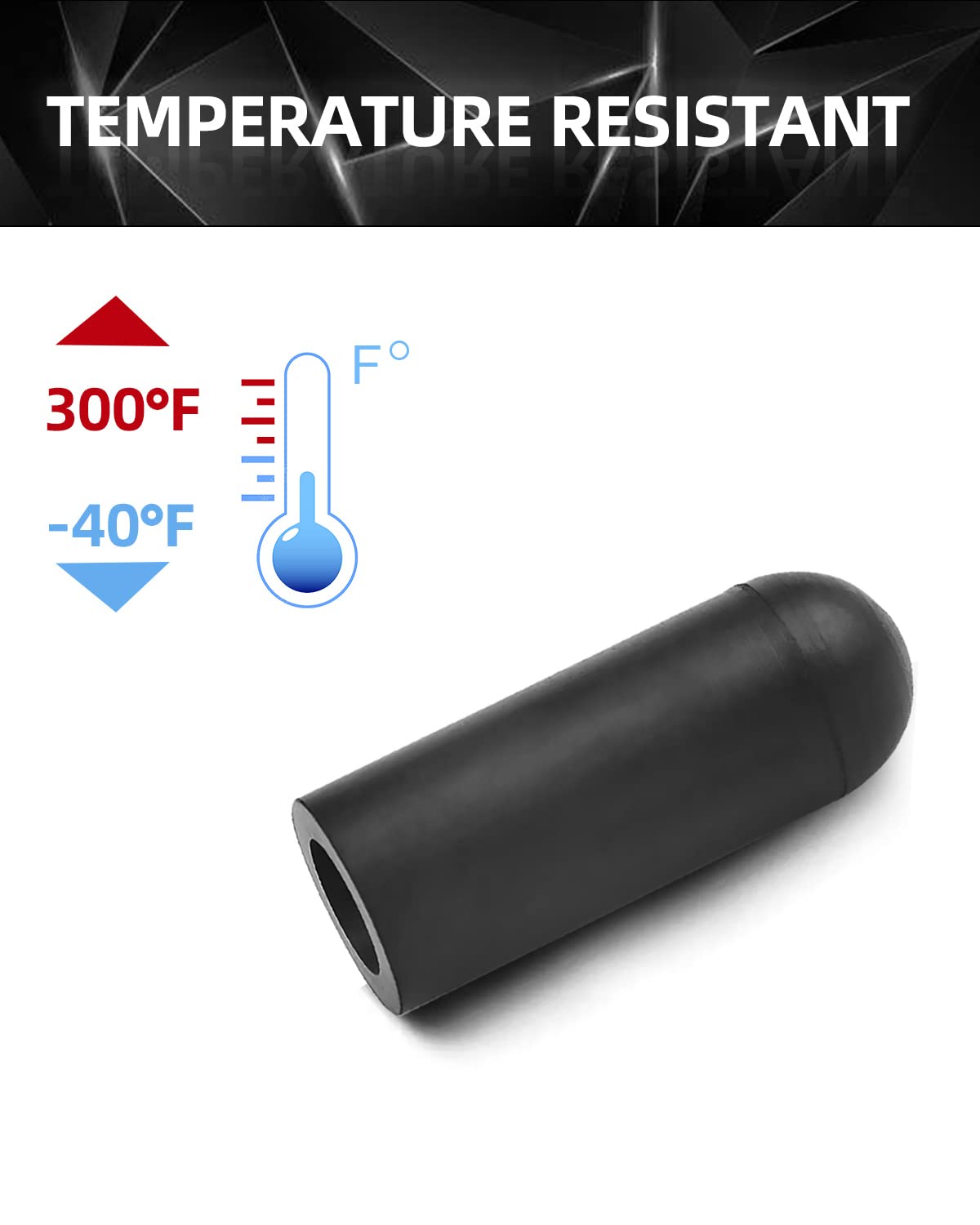 Easily 3/16 inch long cap for deeper connections and protection
