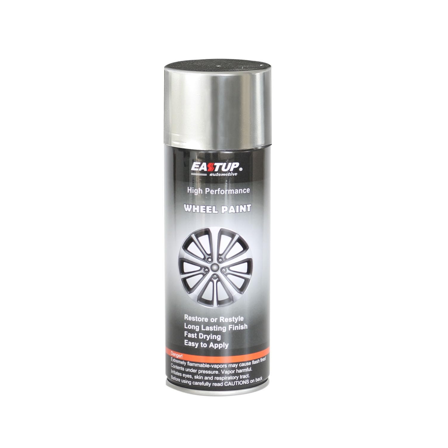 EASTUP chrome wheel paint for a brilliant gloss on rims.