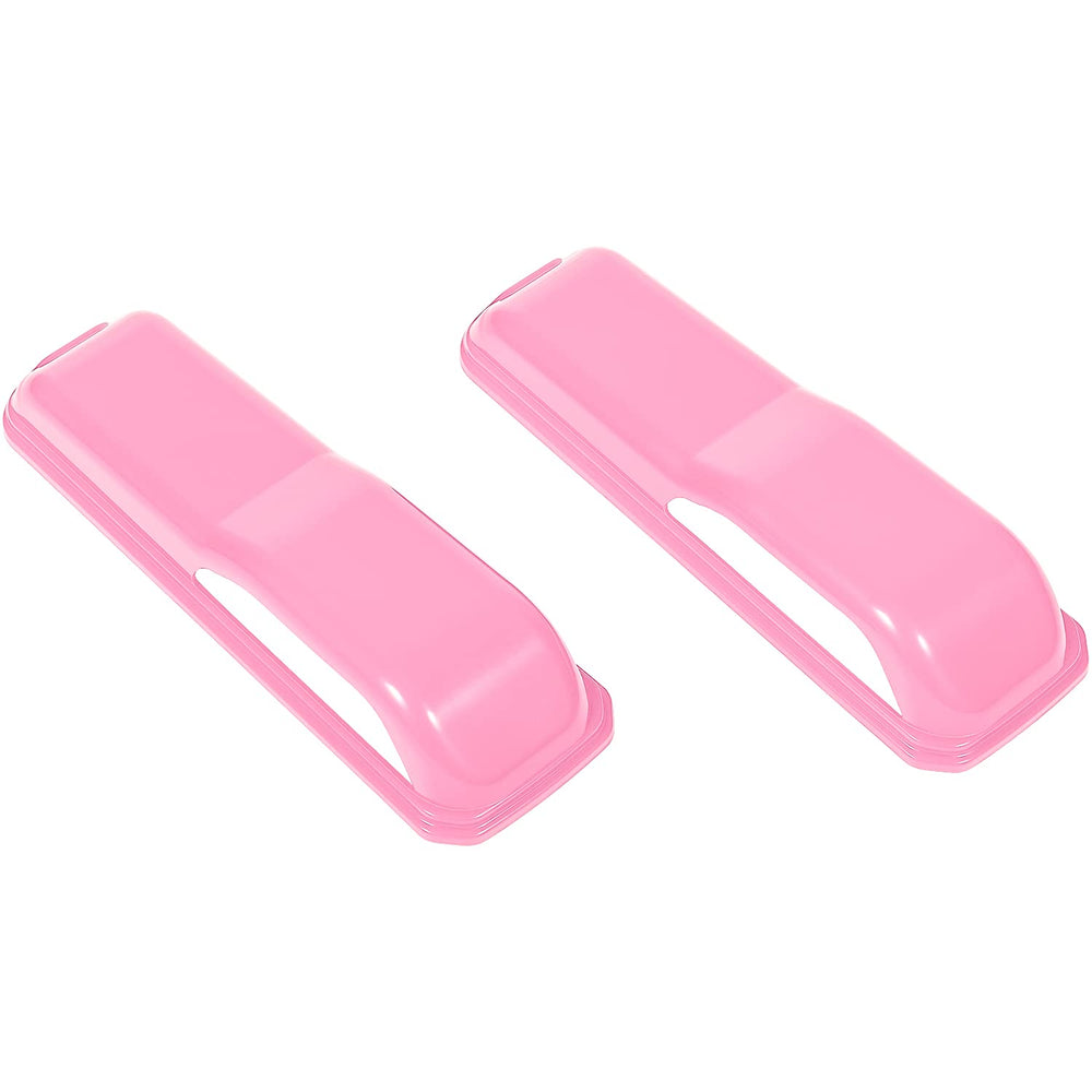 easy-clean pink hood hinge trim for jeep maintenance.