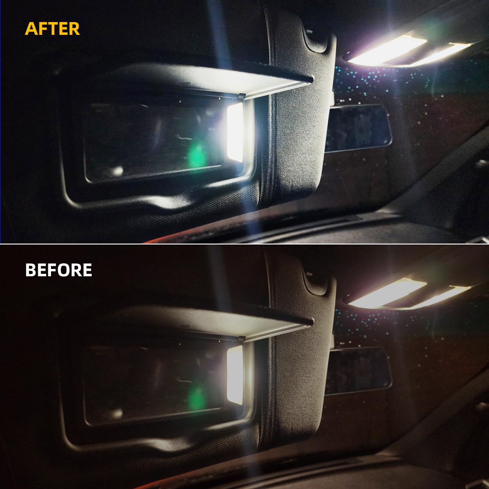 EASY EAGLE side mirror puddle light improves curb presence and safety
