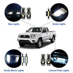 Easy Eagle dome light for Toyota Tacoma provides clear overhead illumination.