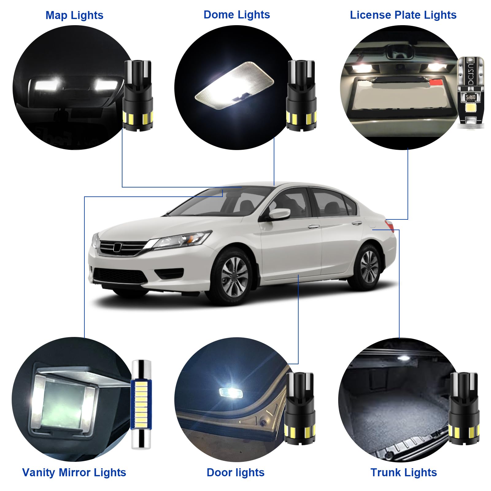 Easy Eagle Honda Accord glove box LED light for easier night access