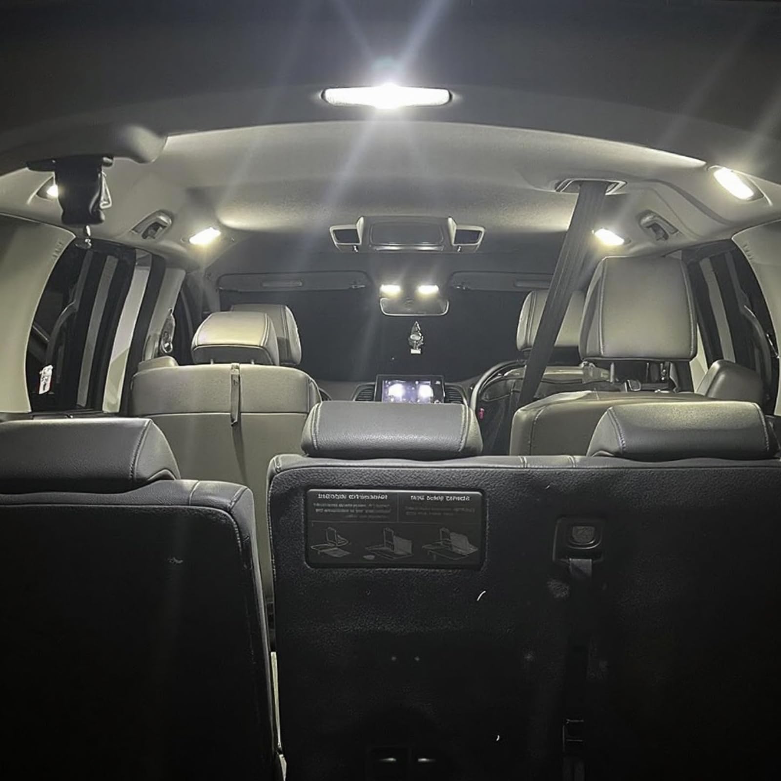Easy Eagle footwell lights create a welcoming cabin glow