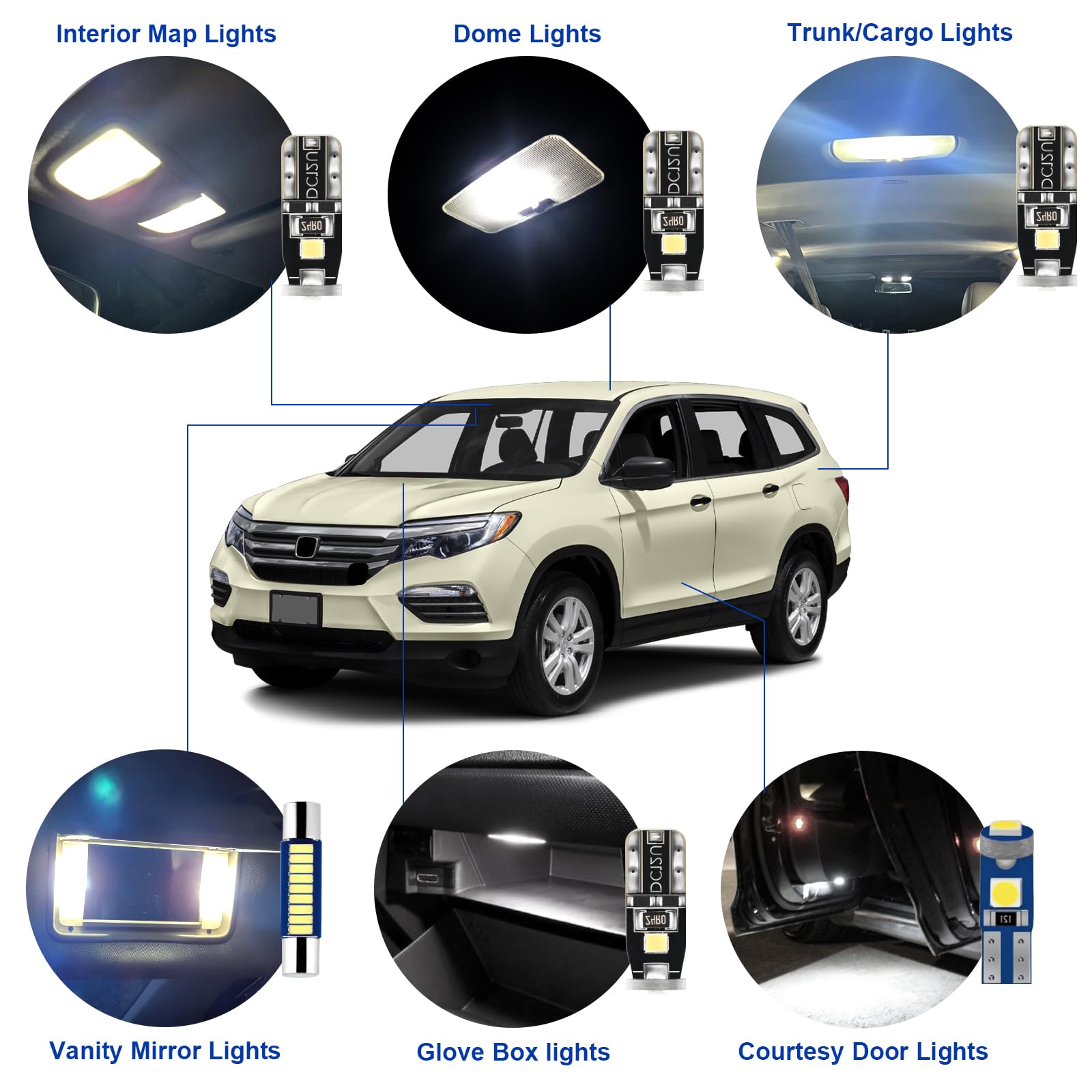 Easy Eagle vanity mirror lights illuminate grooming tasks evenly