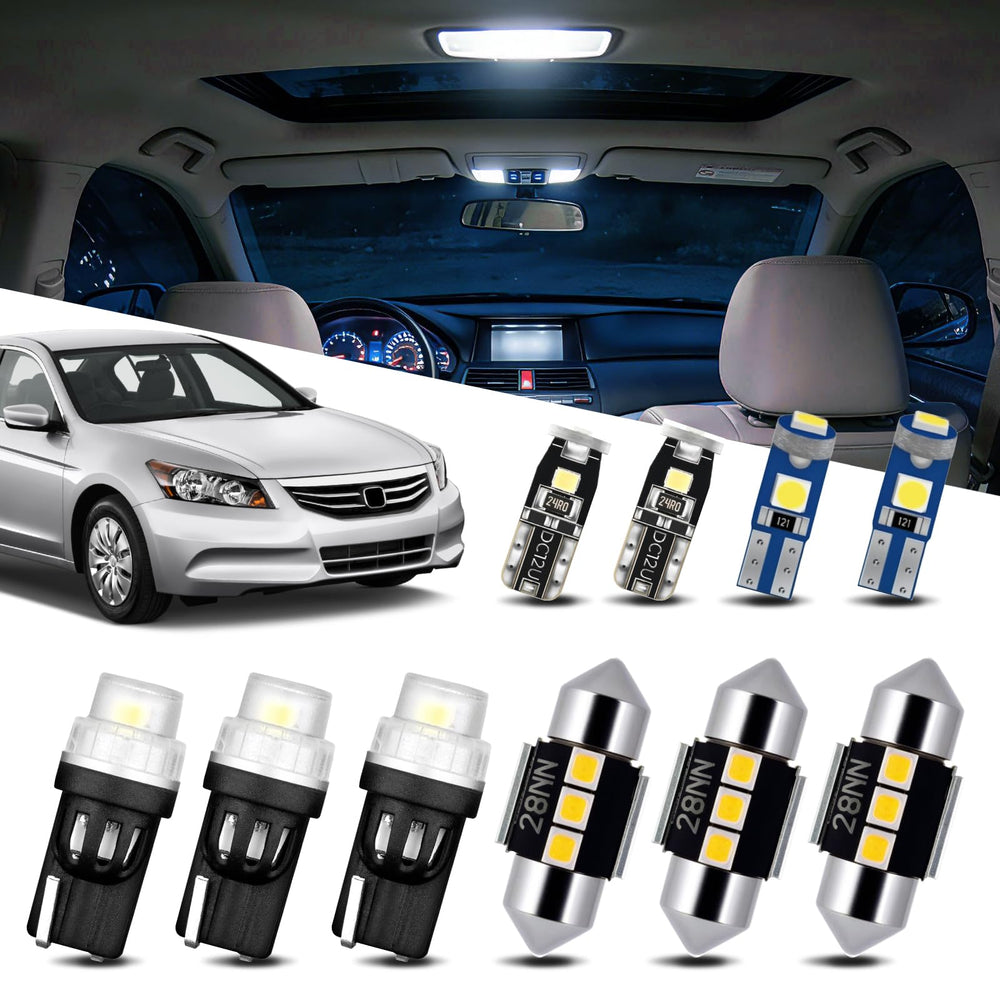 Easy Eagle LED dome light for Honda Accord provides bright cabin illumination.
