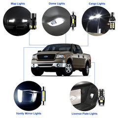 Easy Eagle LED interior kit F-150 glove box light improves item location at night