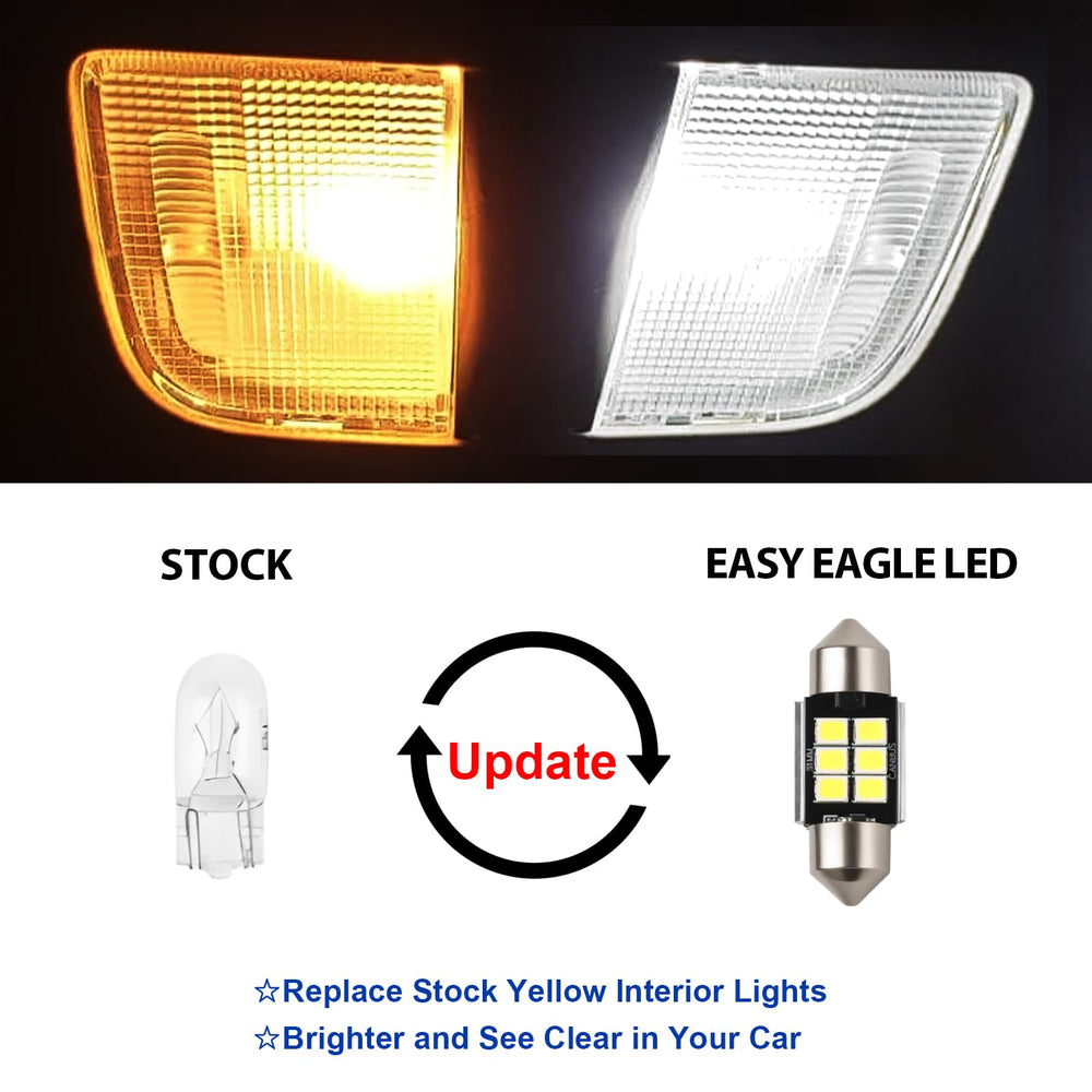 Easy Eagle LED map light for Honda Accord enhances night reading.