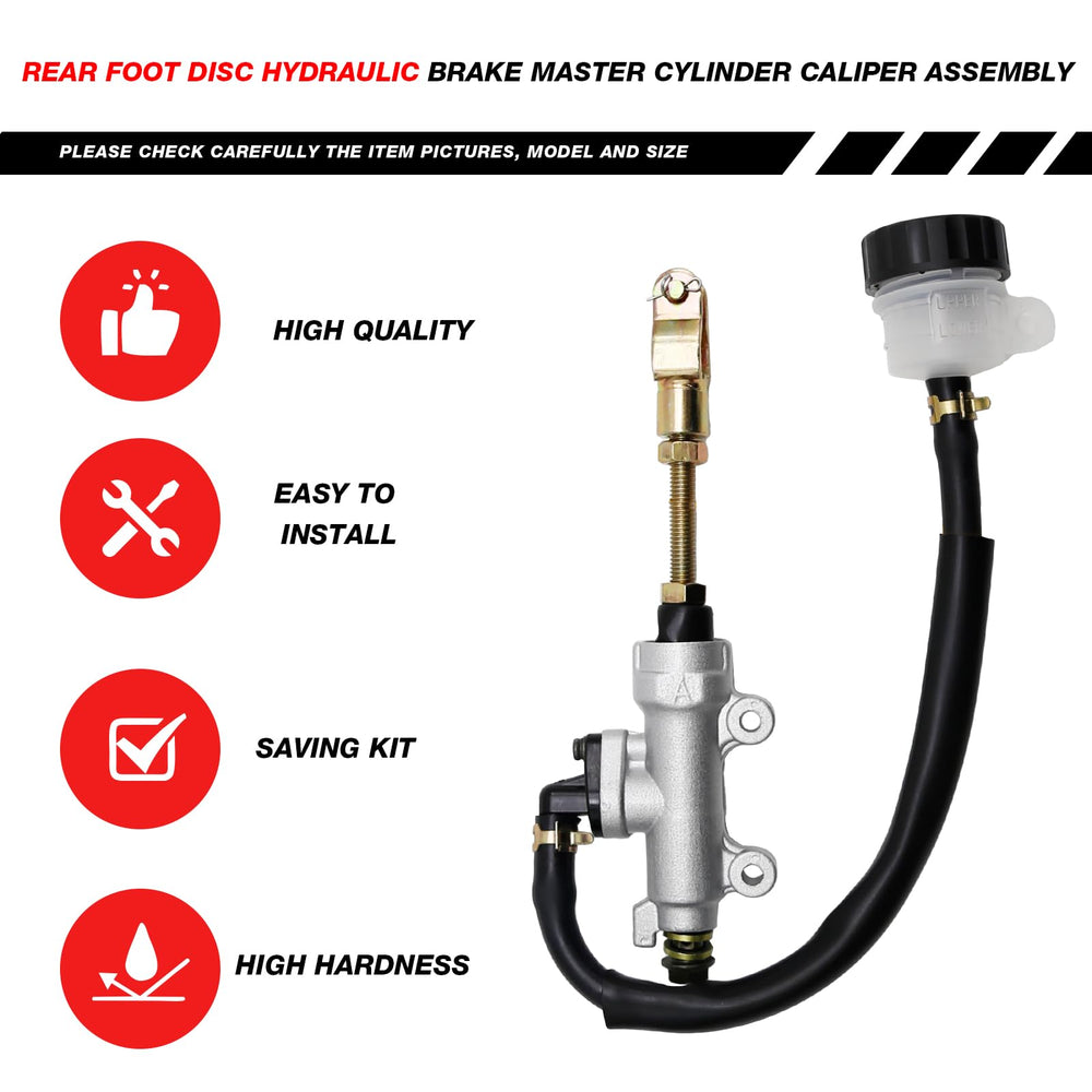 EATAKWARD hydraulic brake line connection compatible with 150–250cc ATVs