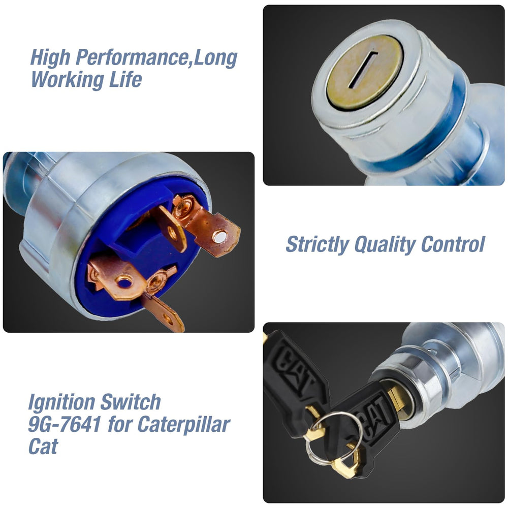 Easy installation process shown for quick replacement on Cat machines