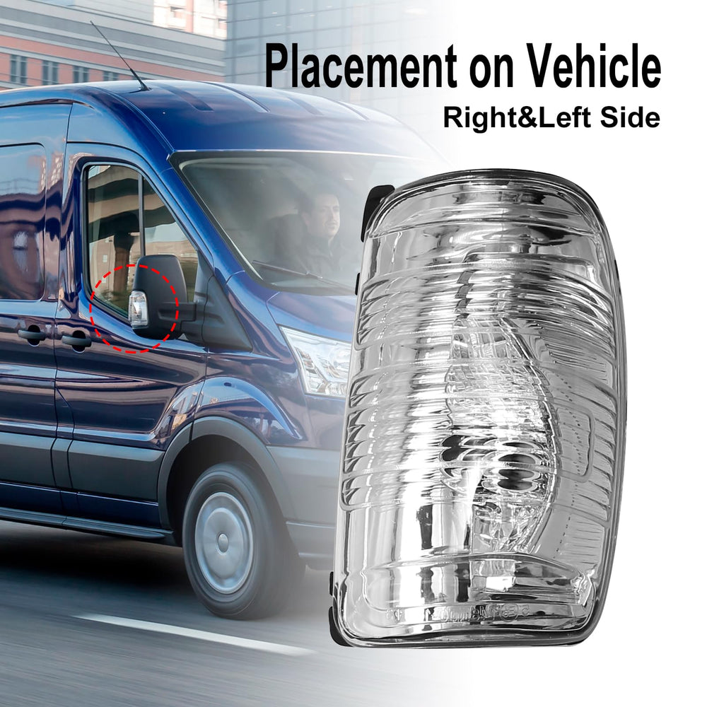 Ford Transit MK8 right-side lens cover replacement by EATAKWARD