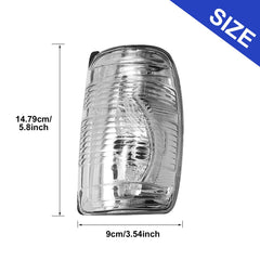 Weatherproof EATAKWARD lens cover protects Ford Transit indicators