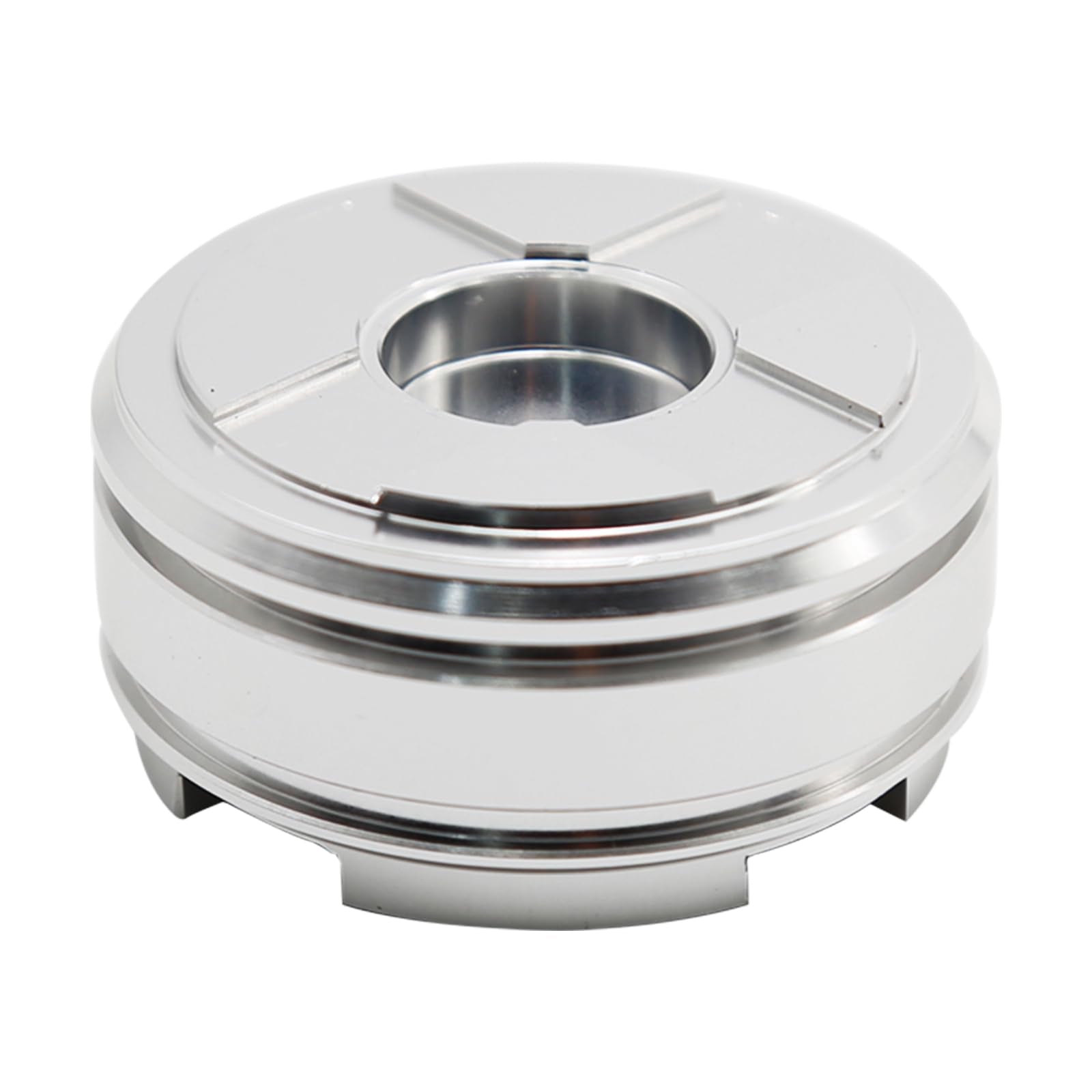 Pinless design close-up highlights leak-free bore sealing.