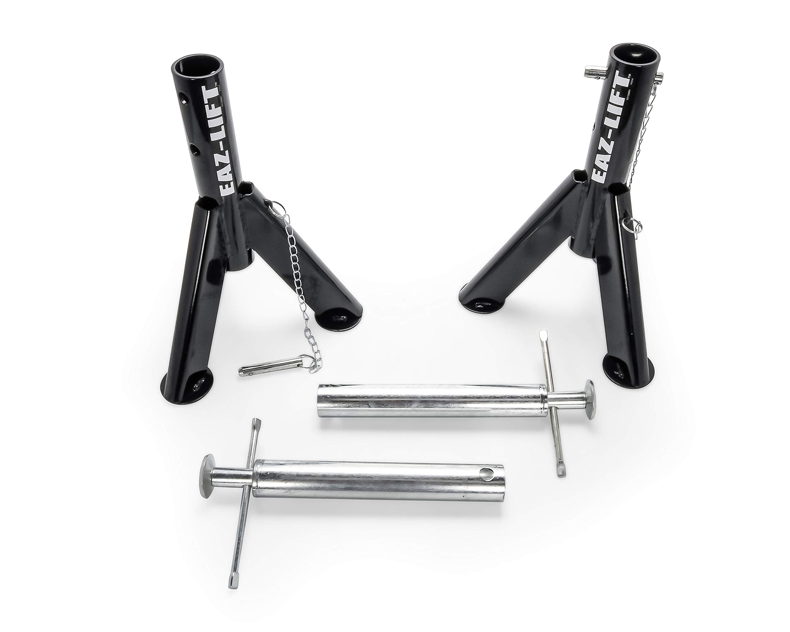 Eaz-Lift Camco telescopic RV jack steel construction detail.