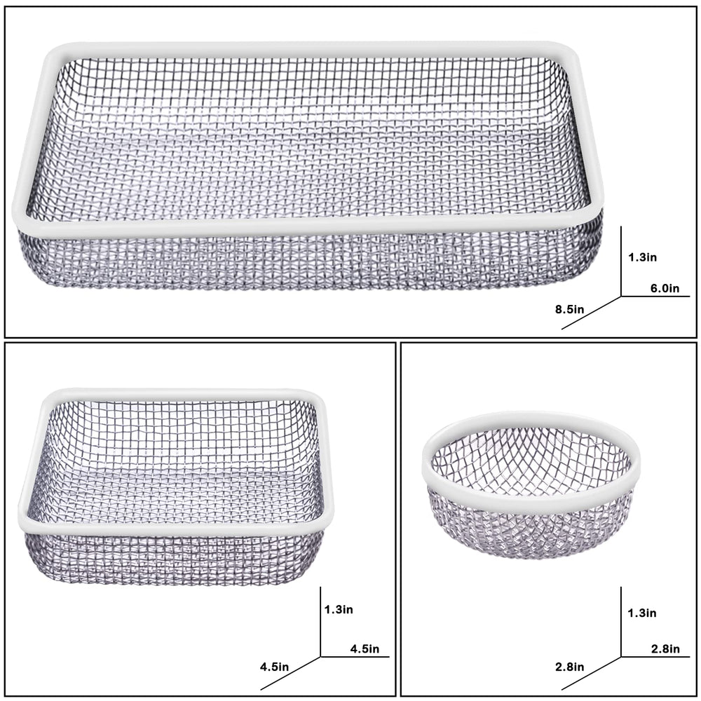 Eazy2hD circular furnace screen closeup protects RV vents from pests.