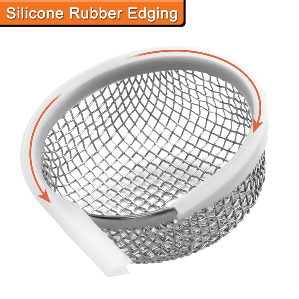 Eazy2hD spring fastened pieces simplify vent screening installation.