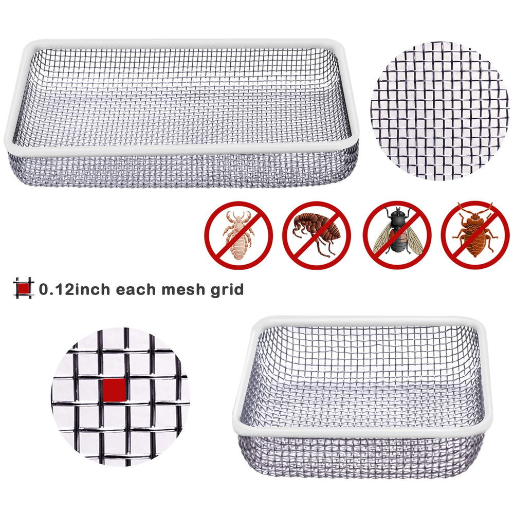 Eazy2hD water heater square screen blocks debris while preserving access.