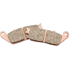 EBC FA196HH disc brake pad set in black for motorcycles, delivering strong and reliable stopping power.